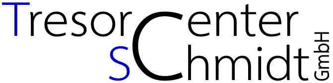 Logo der Tresorcenter Schmidt GmbH, ohne Zusatzsatz.